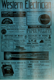 Western Electrician Vol. XXIX, No. 1- 26 (July 6-December 28)