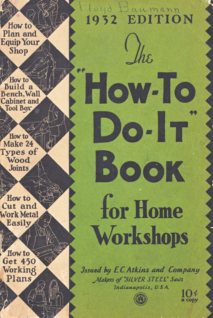 E.C. Atkins & Co. How To Do It Book 1932