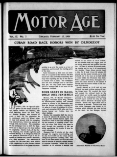 Motor Age Motor Car Automotive Magazine Vol. 9 No. 7 Feb. 1906