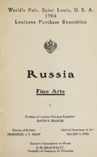 Russia Fine Arts, World's Fair, Saint Luis U. S. A., Louisiana Purchase Exposition