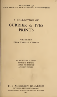 A collection of Currier & Ives Prints gathered from various sources