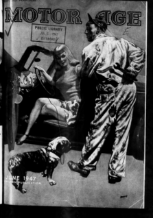 Motor Age Motor Car Automotive Magazine Vol. 66 No. 7 June 1947