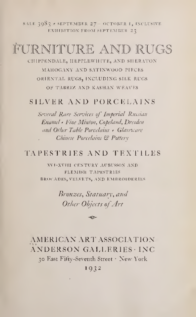 Furniture and rugs, chippendale, Hepplewhite, and Sheraton mahogany and ...