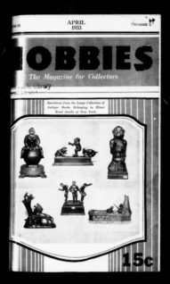 Hobbies the magazine for collectors Vol. 38 No. 2 April 1933