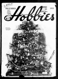 Hobbies the magazine for collectors Vol. 58 No. 10 Dec. 1953